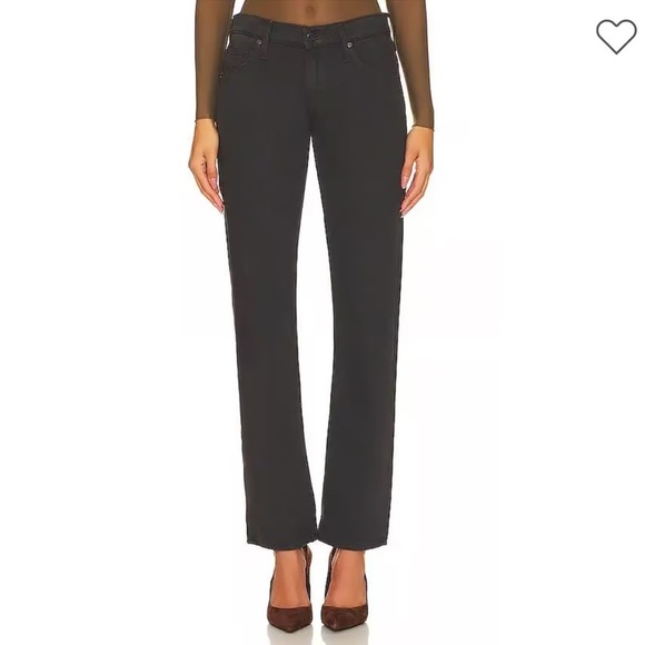 NWT Mother Denim SNACKS! The Down Low Sweet Tooth Skimp Jeans in Faded Black 25 - Picture 2 of 9